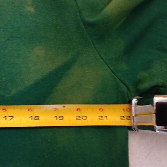 Aspen Ski Club Midriff Tshirt Women's Size Large Color: Green Brand: Colsie - Picture 7 of 7